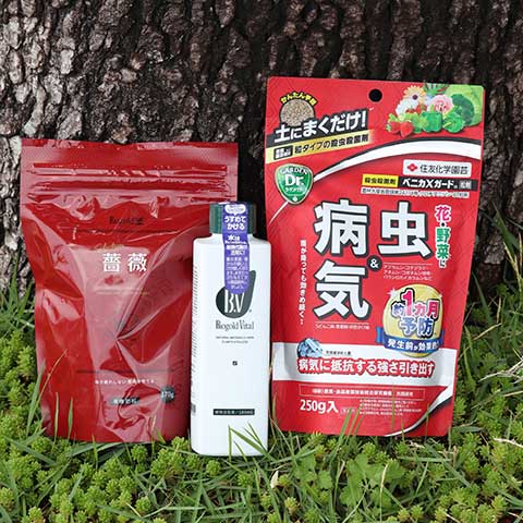 バラの芽出し＆花後体力回復セット