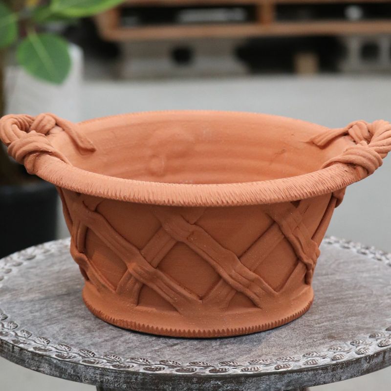 ウィッチフォード1420EHshallowBasketswithhandles｜バラと庭あそび