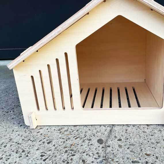 プラモ家具 犬小屋(大) 家具キット DIY おしゃれ ハンドメイド 大きい子用の犬小屋 オリジナル ドッグ 送料無料 |  京阪園芸ガーデナーズWEB本店