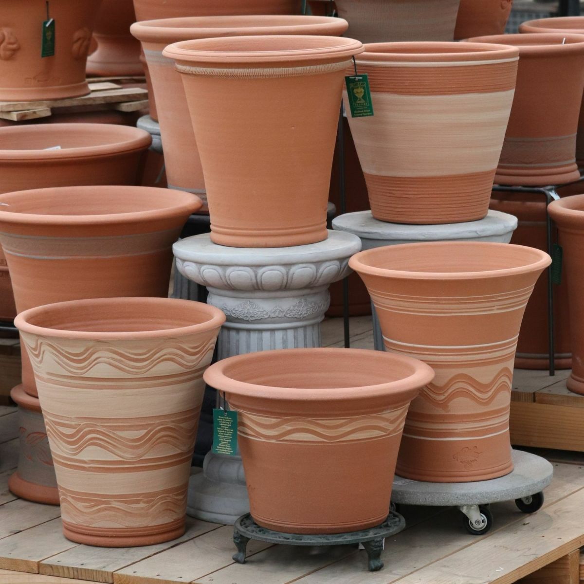 ウィッチフォードの植木鉢の写真